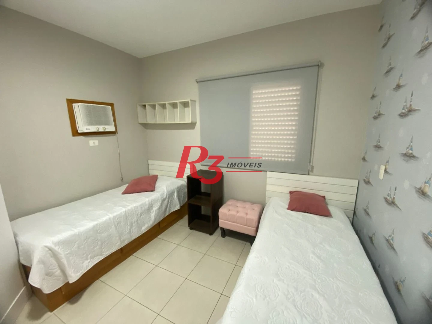 Apartamento com 2 dormitórios para alugar, 71 m² por R$ 3.700,02/mês - Vila Matias - Santos/SP