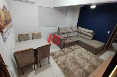 Apartamento com 2 dormitórios à venda, 65 m² por R$ 300.000,00 - Cidade Naútica - São Vicente/SP