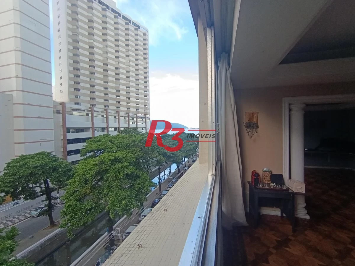 Apartamento com 4 dormitórios à venda, 300 m² por R$ 1.000.000,00 - Gonzaga - Santos/SP