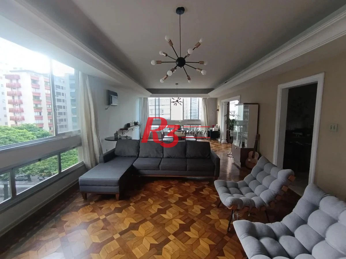 Apartamento com 4 dormitórios à venda, 300 m² por R$ 1.000.000,00 - Gonzaga - Santos/SP