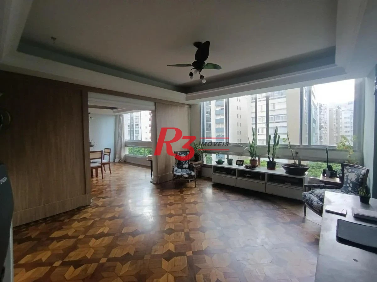 Apartamento com 4 dormitórios à venda, 300 m² por R$ 1.000.000,00 - Gonzaga - Santos/SP