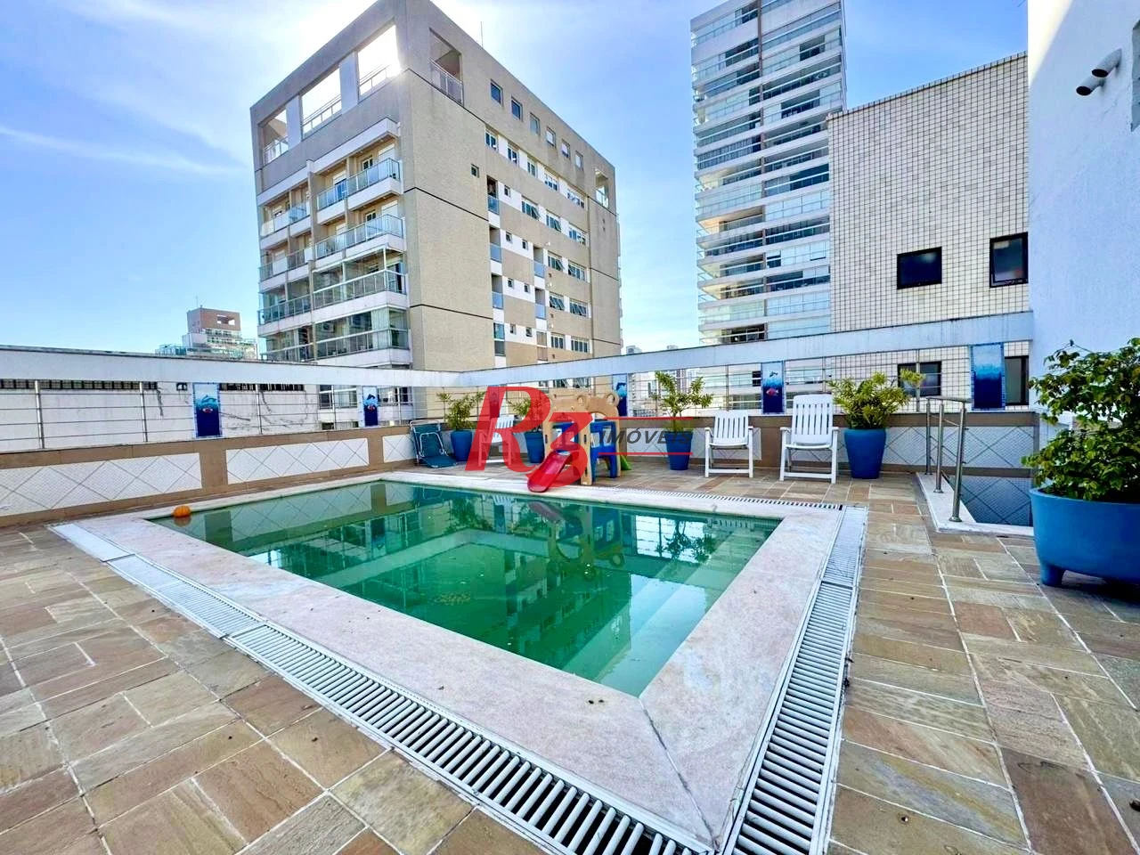 Cobertura com piscina e 4 dormitórios para alugar, 746 m² por R$ 20.000/mês - Gonzaga - Santos/SP