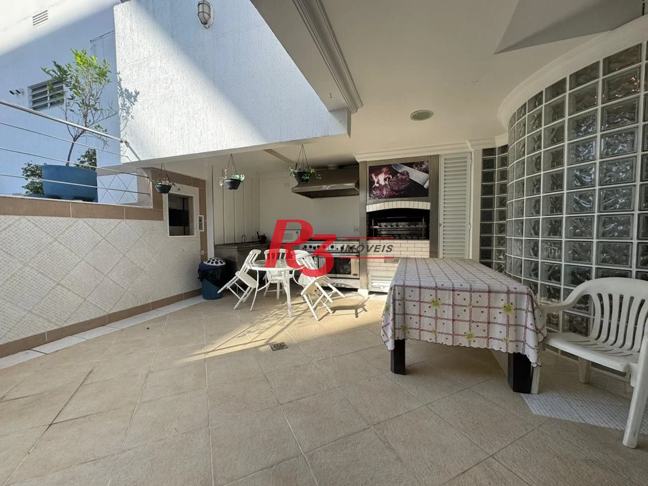 Cobertura com piscina e 4 dormitórios para alugar, 746 m² por R$ 20.000/mês - Gonzaga - Santos/SP