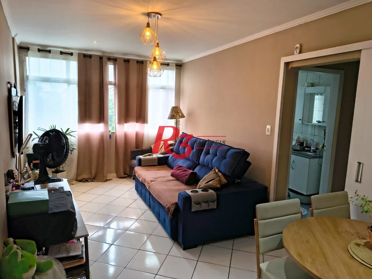 Apartamento com 2 dormitórios à venda, 109 m² por R$ 530.000,00 - Ilha Porchat - São Vicente/SP