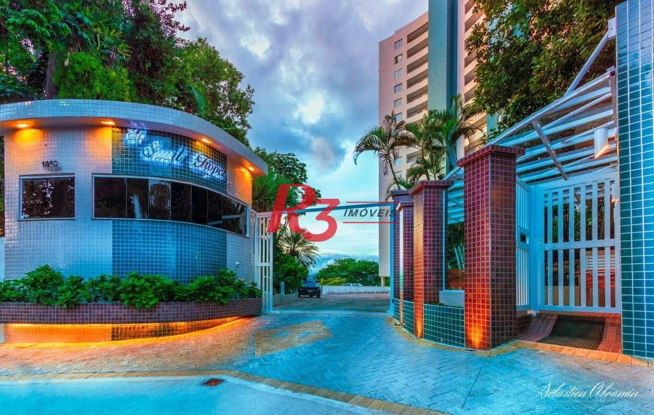Apartamento com 2 dormitórios à venda, 109 m² por R$ 530.000,00 - Ilha Porchat - São Vicente/SP