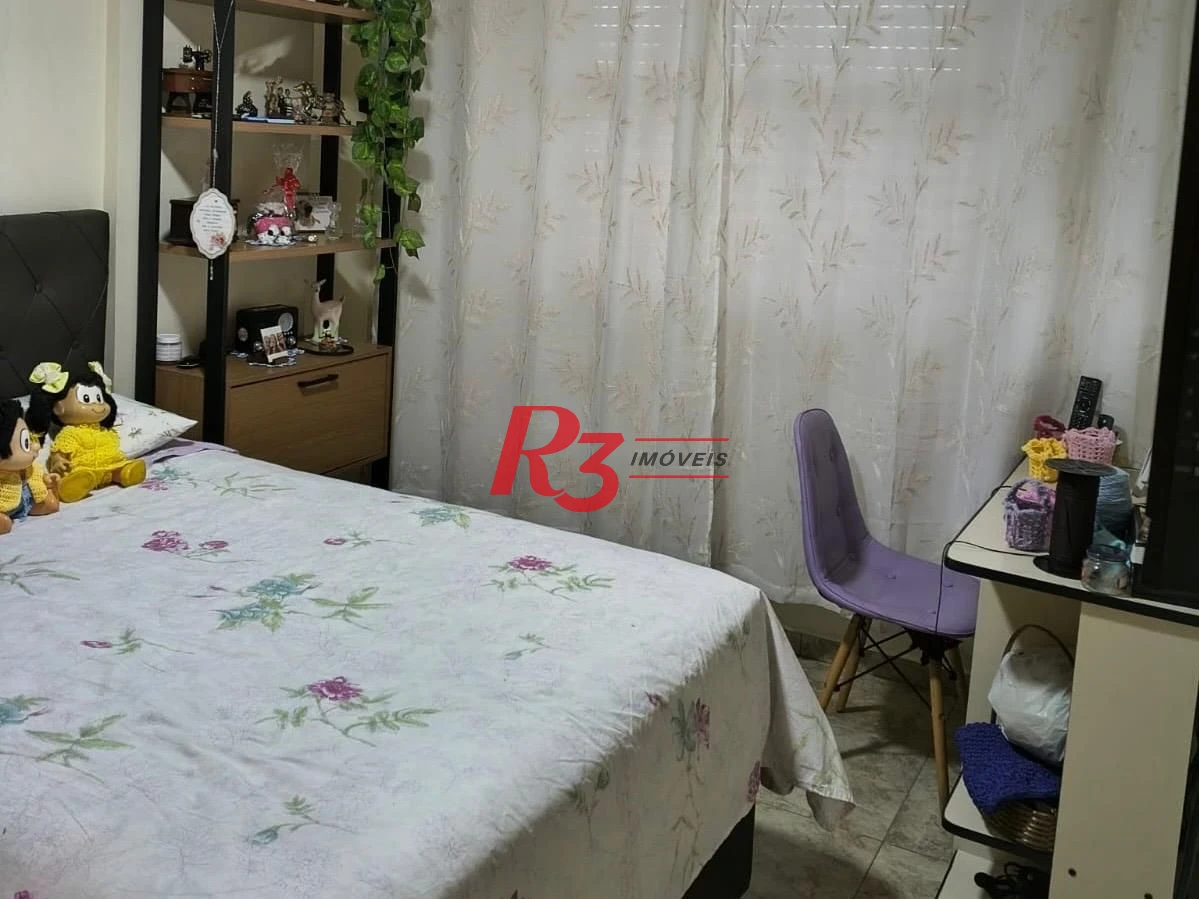 Apartamento com 3 dormitórios à venda, 120 m² por R$ 686.000,00 - Campo Grande - Santos/SP