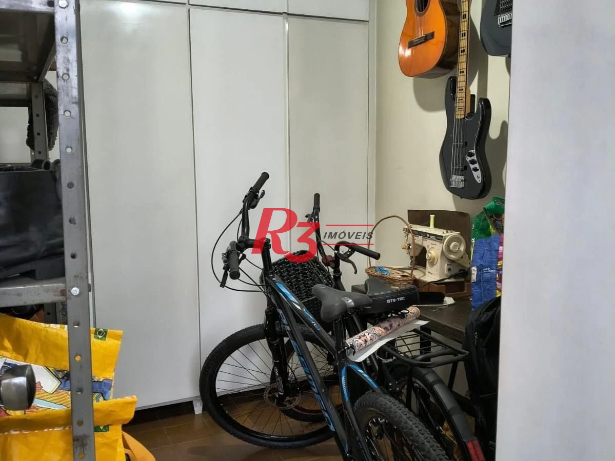 Apartamento com 3 dormitórios à venda, 120 m² por R$ 686.000,00 - Campo Grande - Santos/SP