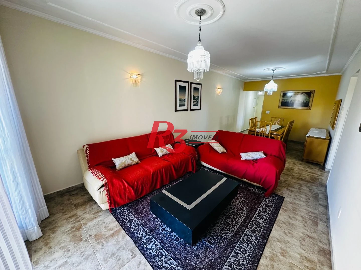 Apartamento com 3 dormitórios à venda, 130 m² por R$ 650.000,00 - Campo Grande - Santos/SP