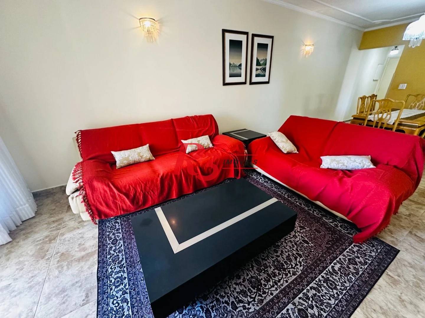 Apartamento com 3 dormitórios à venda, 130 m² por R$ 650.000,00 - Campo Grande - Santos/SP