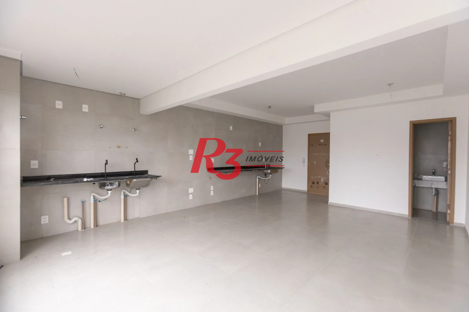 Apartamento com 1 dormitório à venda, 39 m² por R$ 430.000,00 - José Menino - Santos/SP