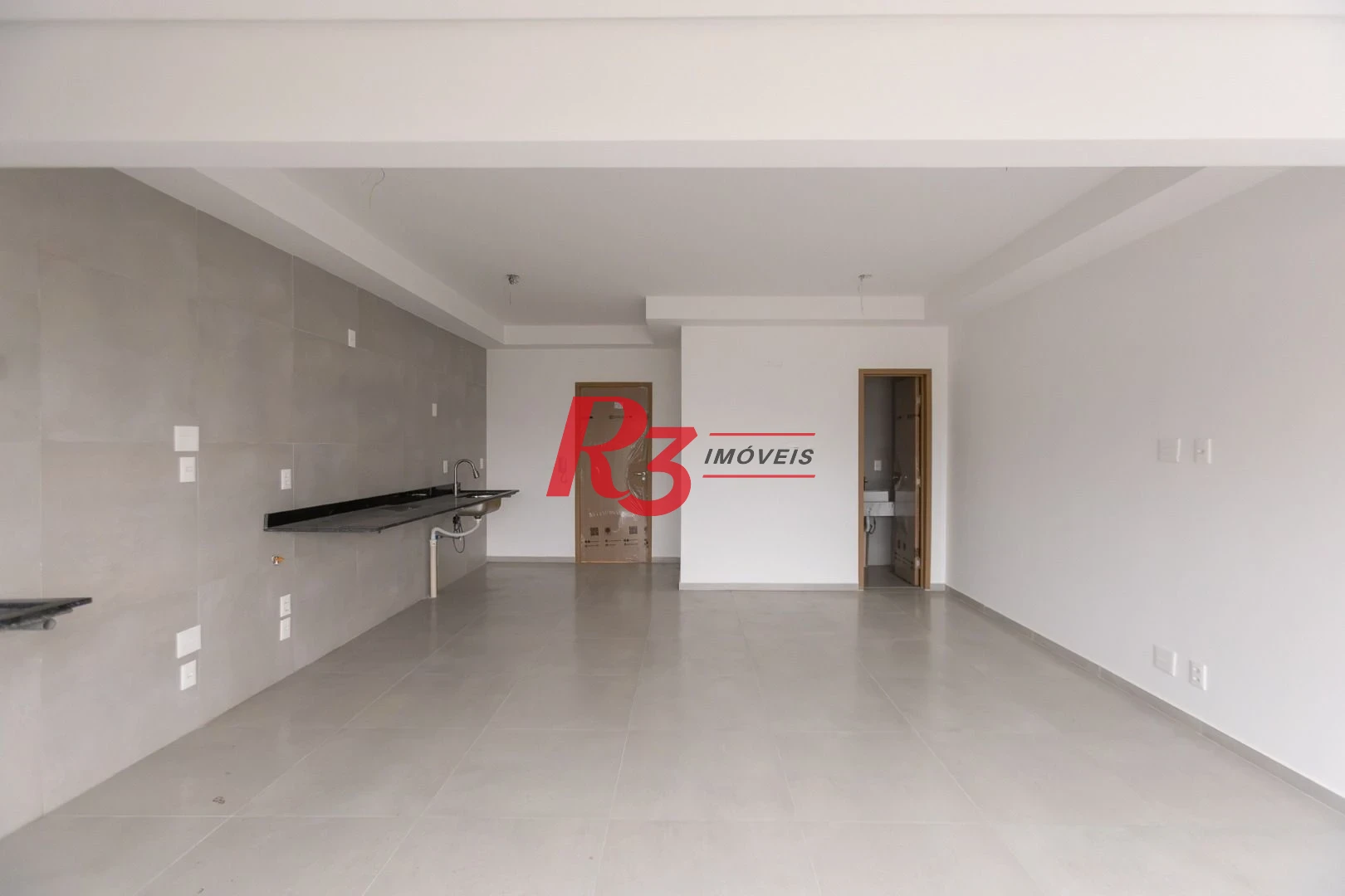 Apartamento com 1 dormitório à venda, 39 m² por R$ 430.000,00 - José Menino - Santos/SP