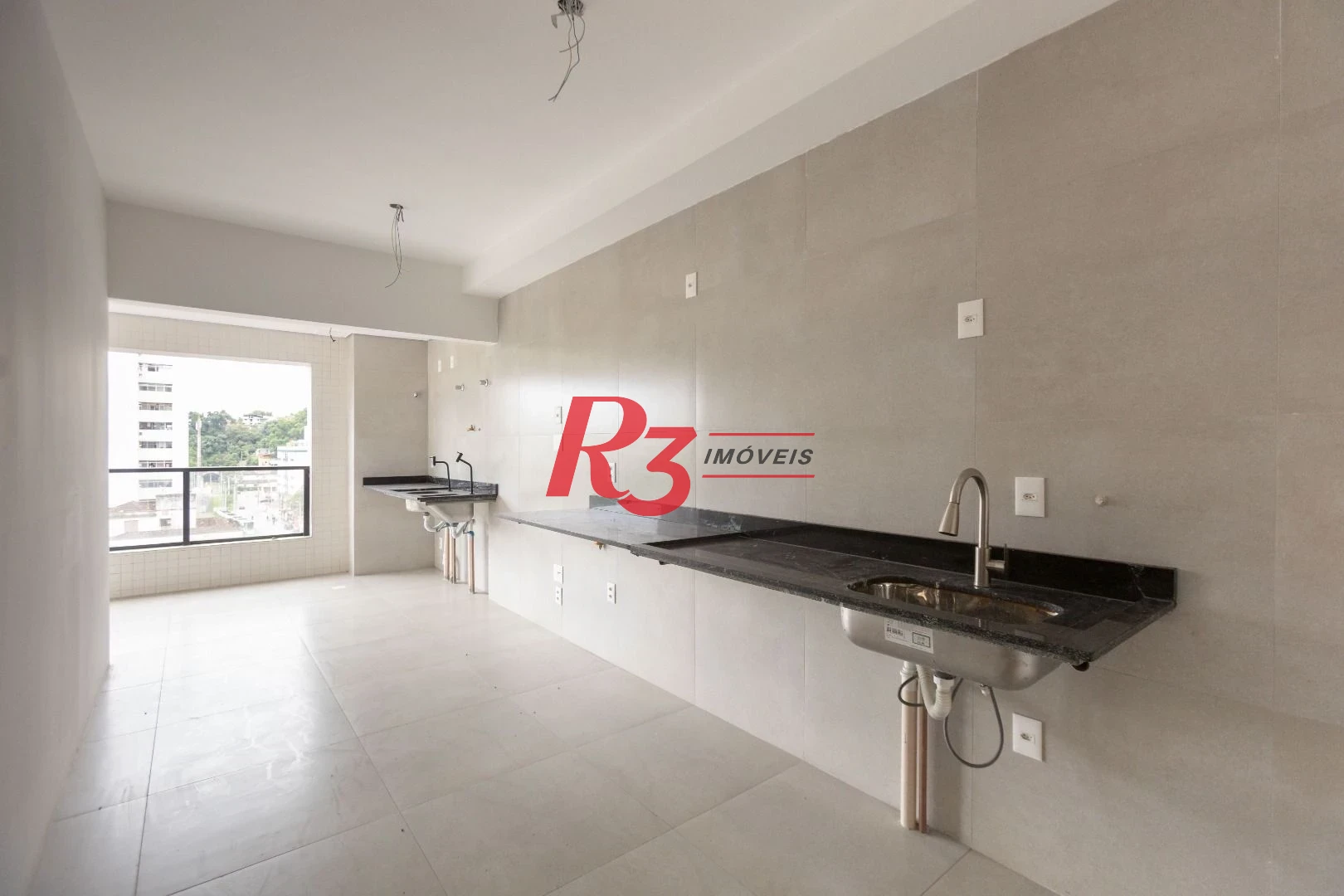 Apartamento com 1 dormitório à venda, 39 m² por R$ 430.000,00 - José Menino - Santos/SP