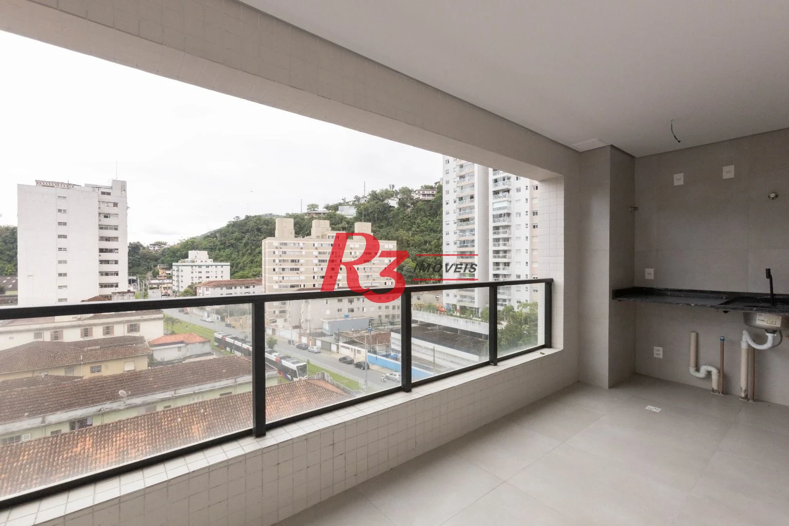 Apartamento com 1 dormitório à venda, 39 m² por R$ 430.000,00 - José Menino - Santos/SP