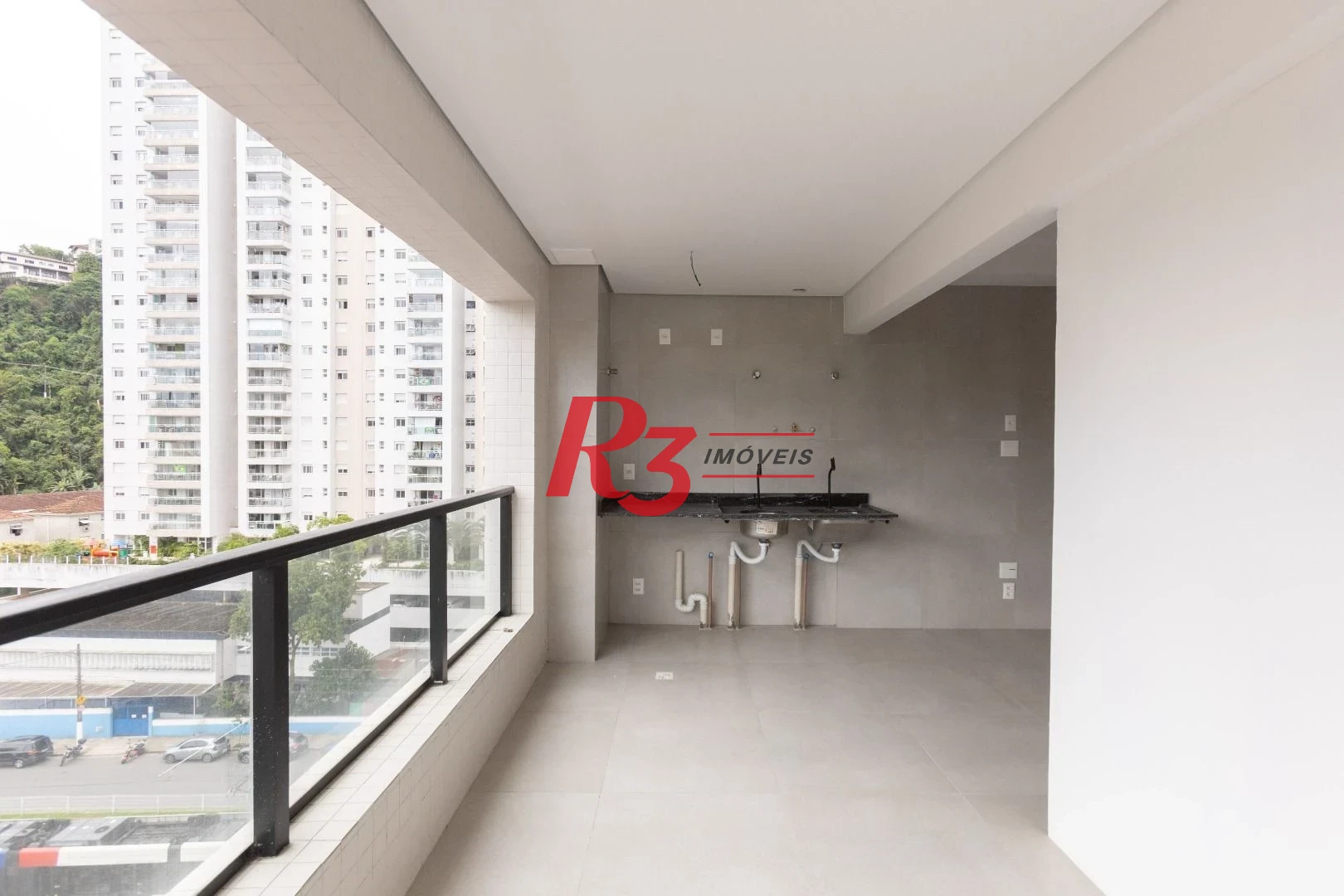 Apartamento com 1 dormitório à venda, 39 m² por R$ 430.000,00 - José Menino - Santos/SP
