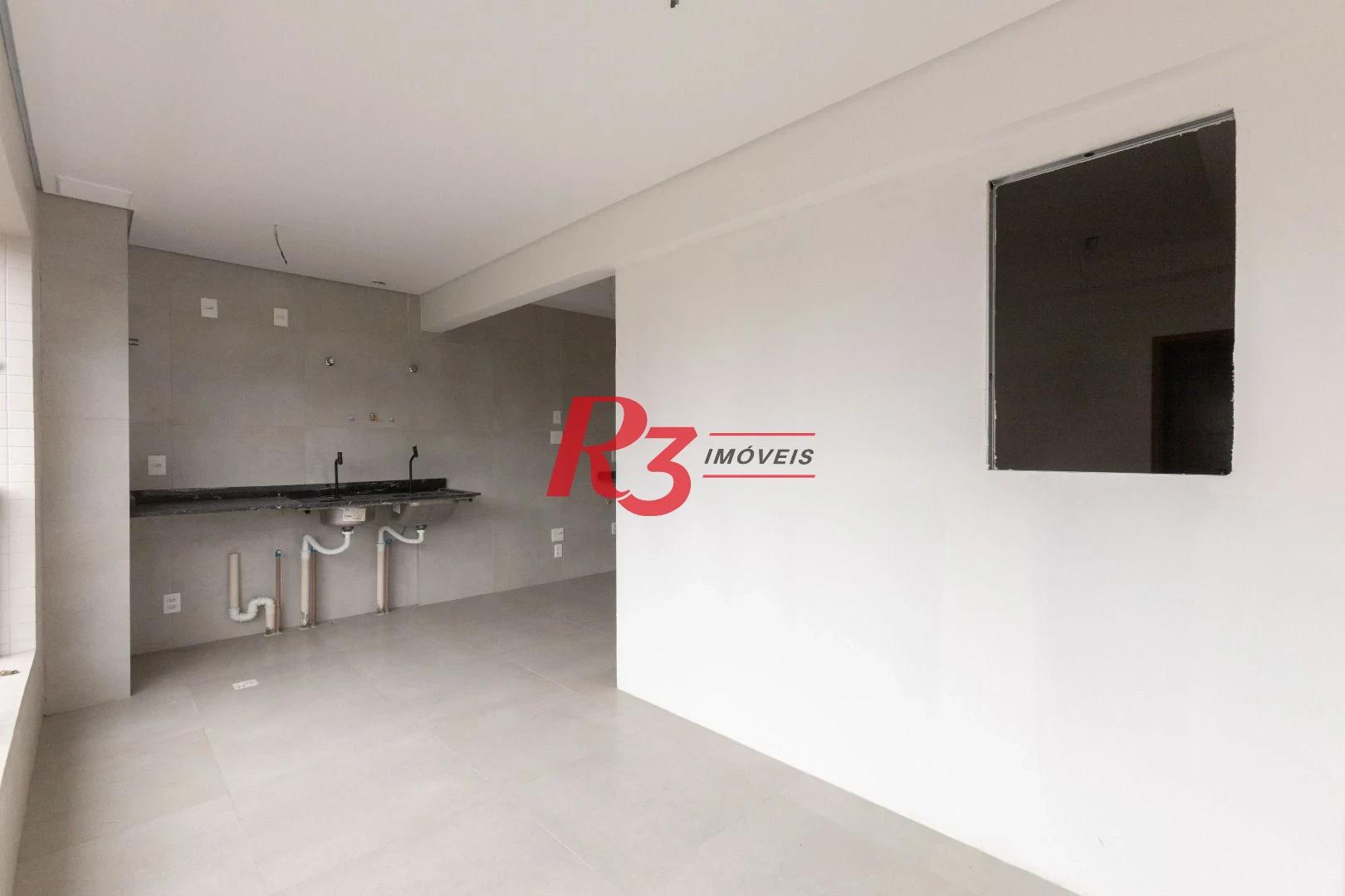 Apartamento com 1 dormitório à venda, 39 m² por R$ 430.000,00 - José Menino - Santos/SP