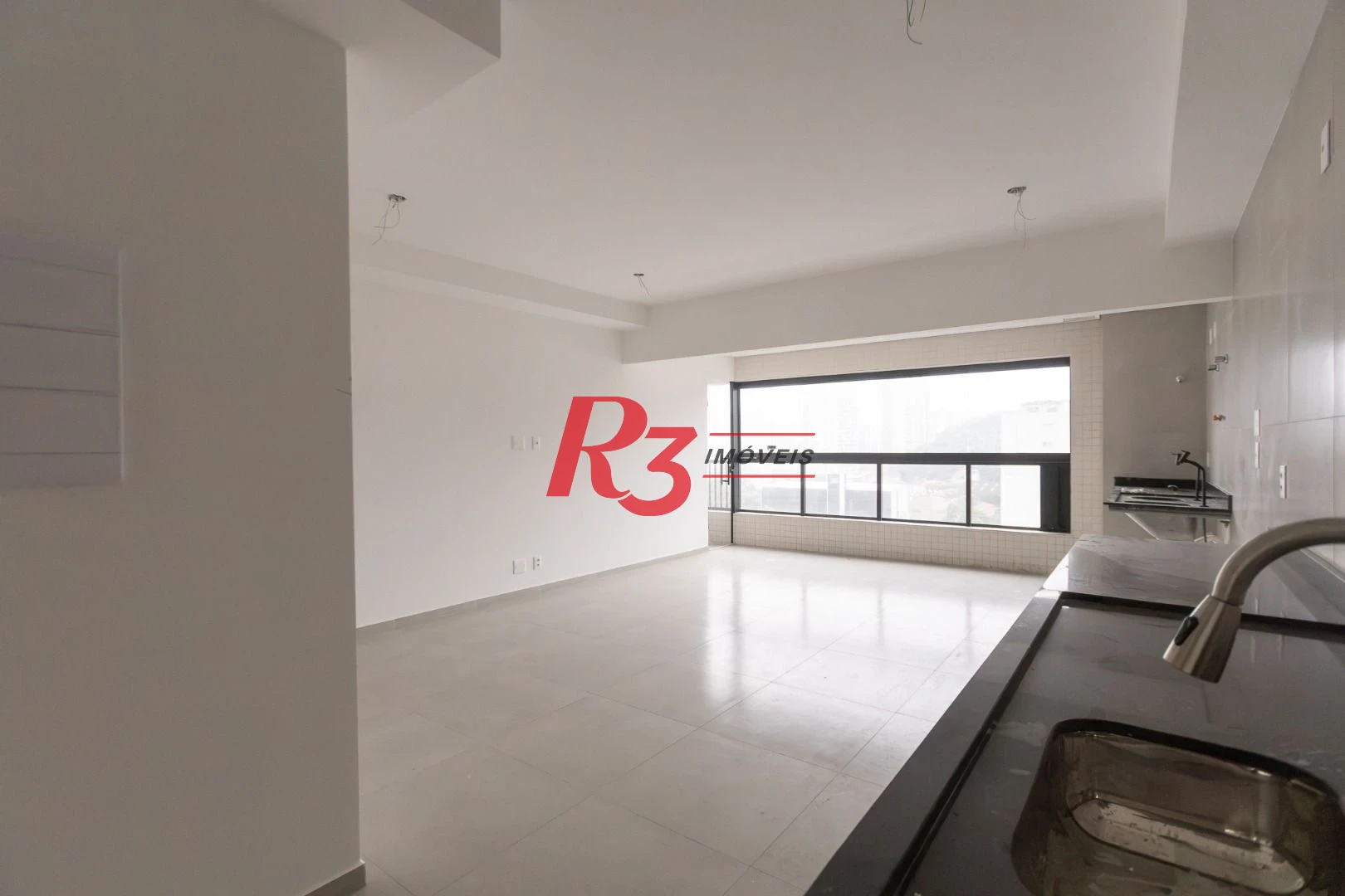 Apartamento com 1 dormitório à venda, 39 m² por R$ 430.000,00 - José Menino - Santos/SP