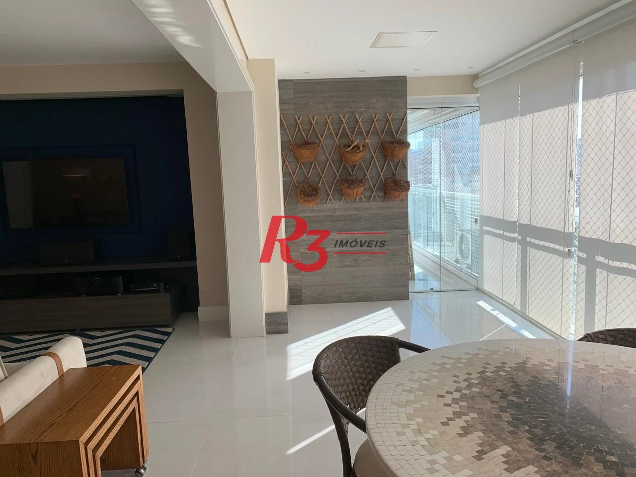 Apartamento com 3 dormitórios para alugar, 180 m² por R$ 22.900,00/mês - Gonzaga - Santos/SP