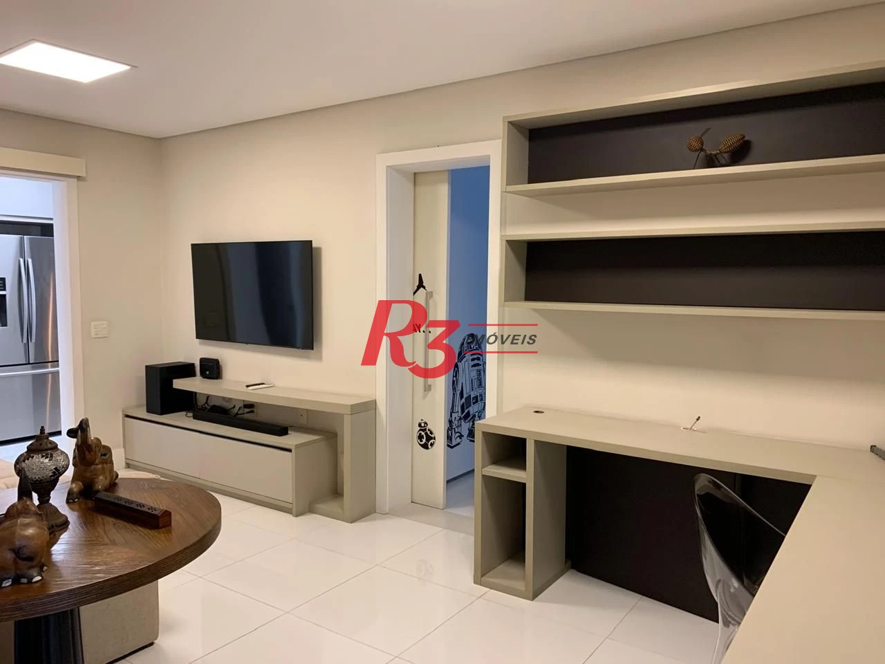 Apartamento com 3 dormitórios para alugar, 180 m² por R$ 22.900,00/mês - Gonzaga - Santos/SP