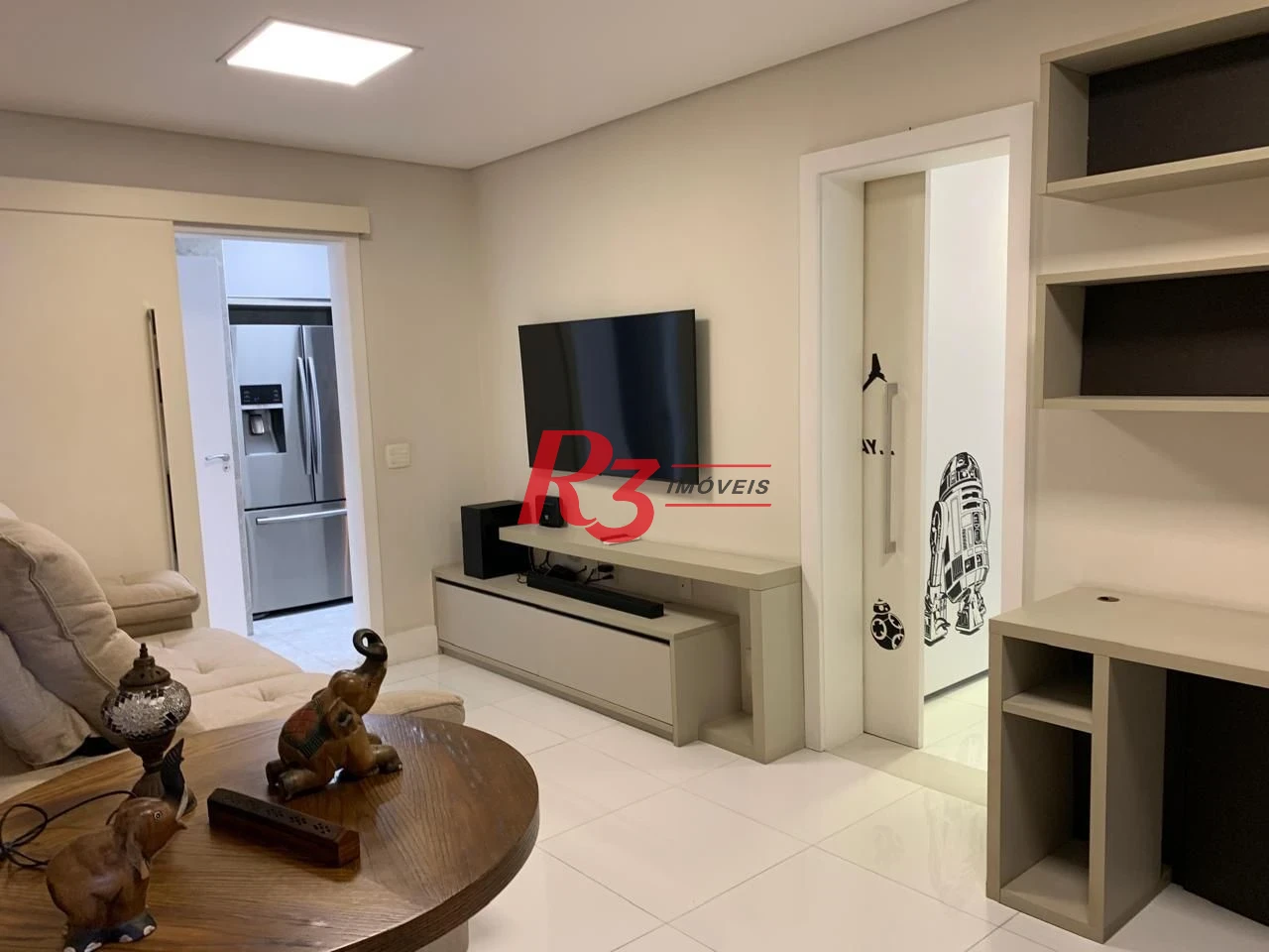 Apartamento com 3 dormitórios para alugar, 180 m² por R$ 22.900,00/mês - Gonzaga - Santos/SP