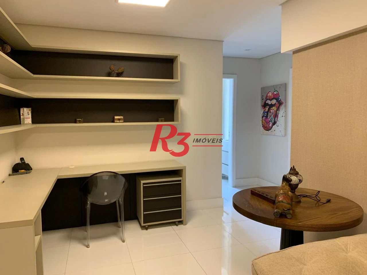 Apartamento com 3 dormitórios para alugar, 180 m² por R$ 22.900,00/mês - Gonzaga - Santos/SP
