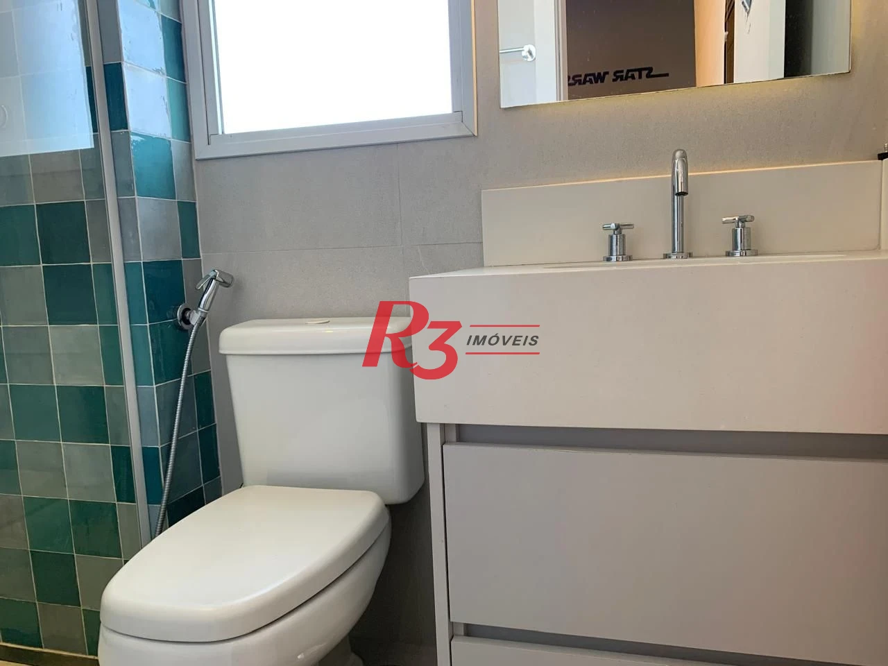 Apartamento com 3 dormitórios para alugar, 180 m² por R$ 22.900,00/mês - Gonzaga - Santos/SP