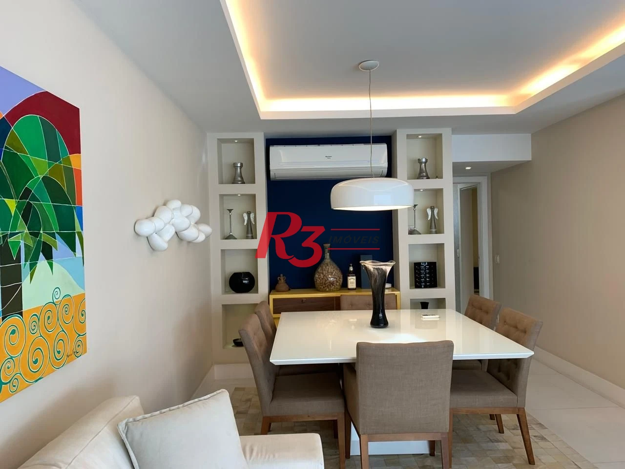 Apartamento com 3 dormitórios para alugar, 180 m² por R$ 22.900,00/mês - Gonzaga - Santos/SP