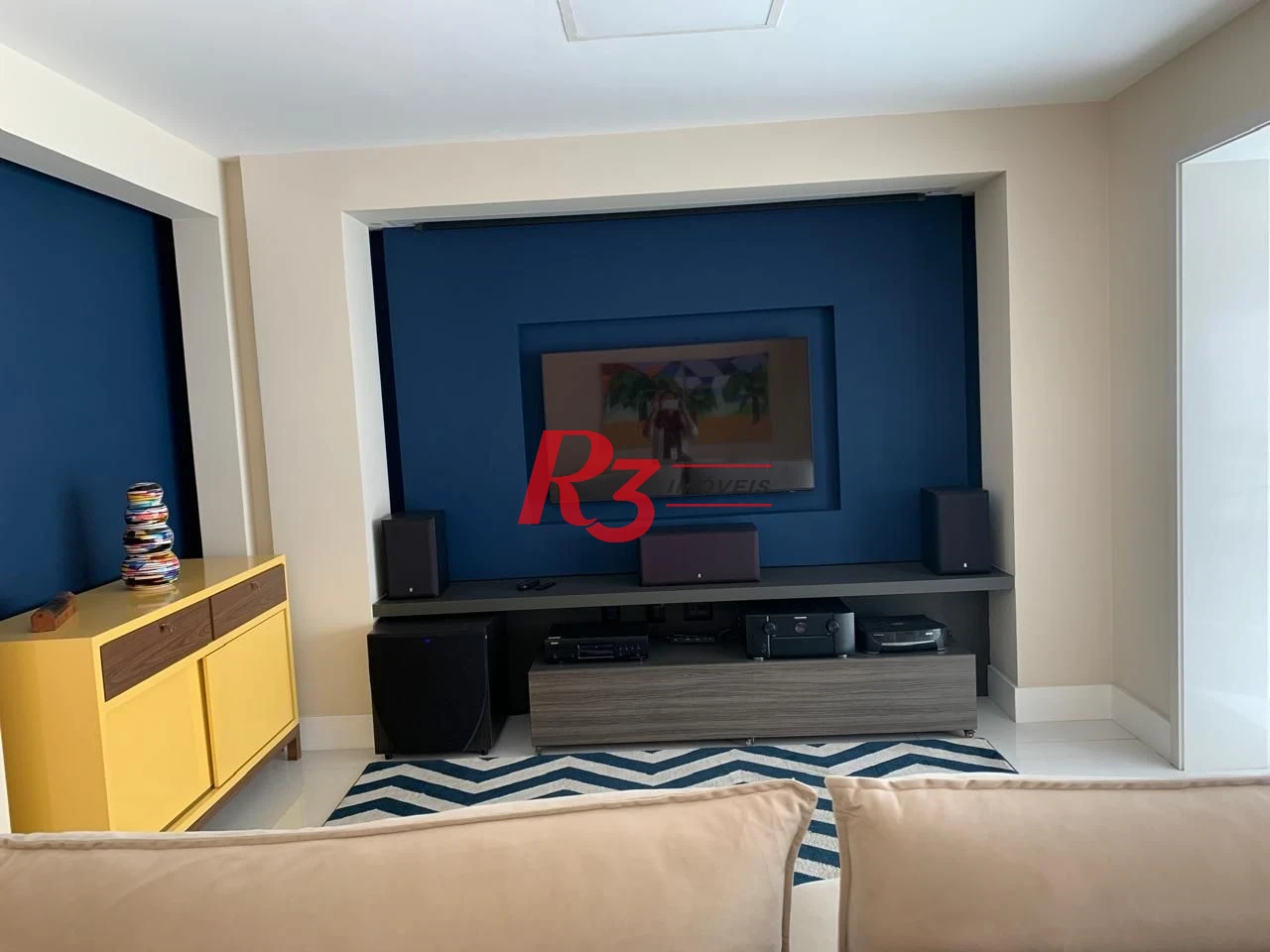 Apartamento com 3 dormitórios para alugar, 180 m² por R$ 22.900,00/mês - Gonzaga - Santos/SP