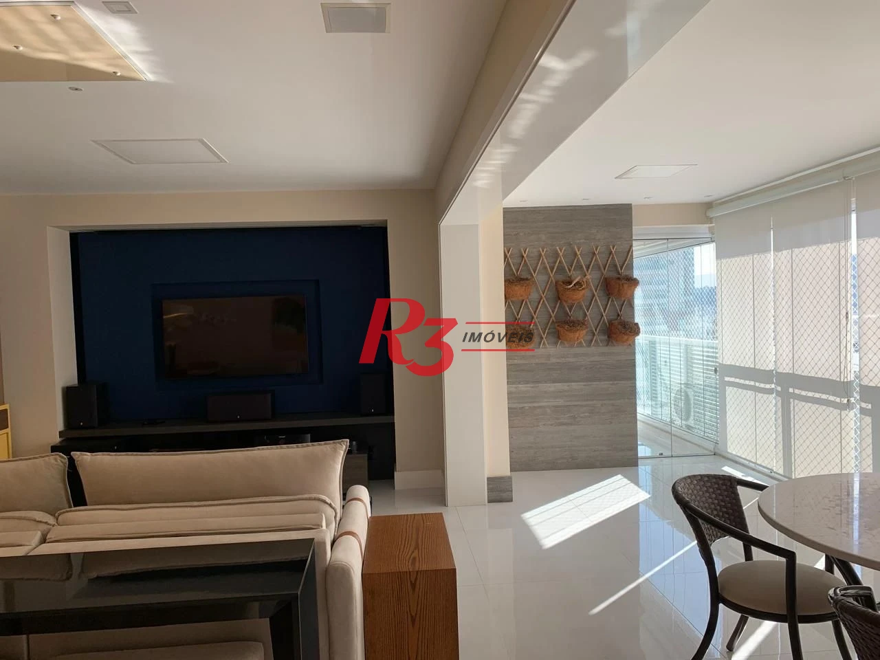Apartamento com 3 dormitórios para alugar, 180 m² por R$ 22.900,00/mês - Gonzaga - Santos/SP