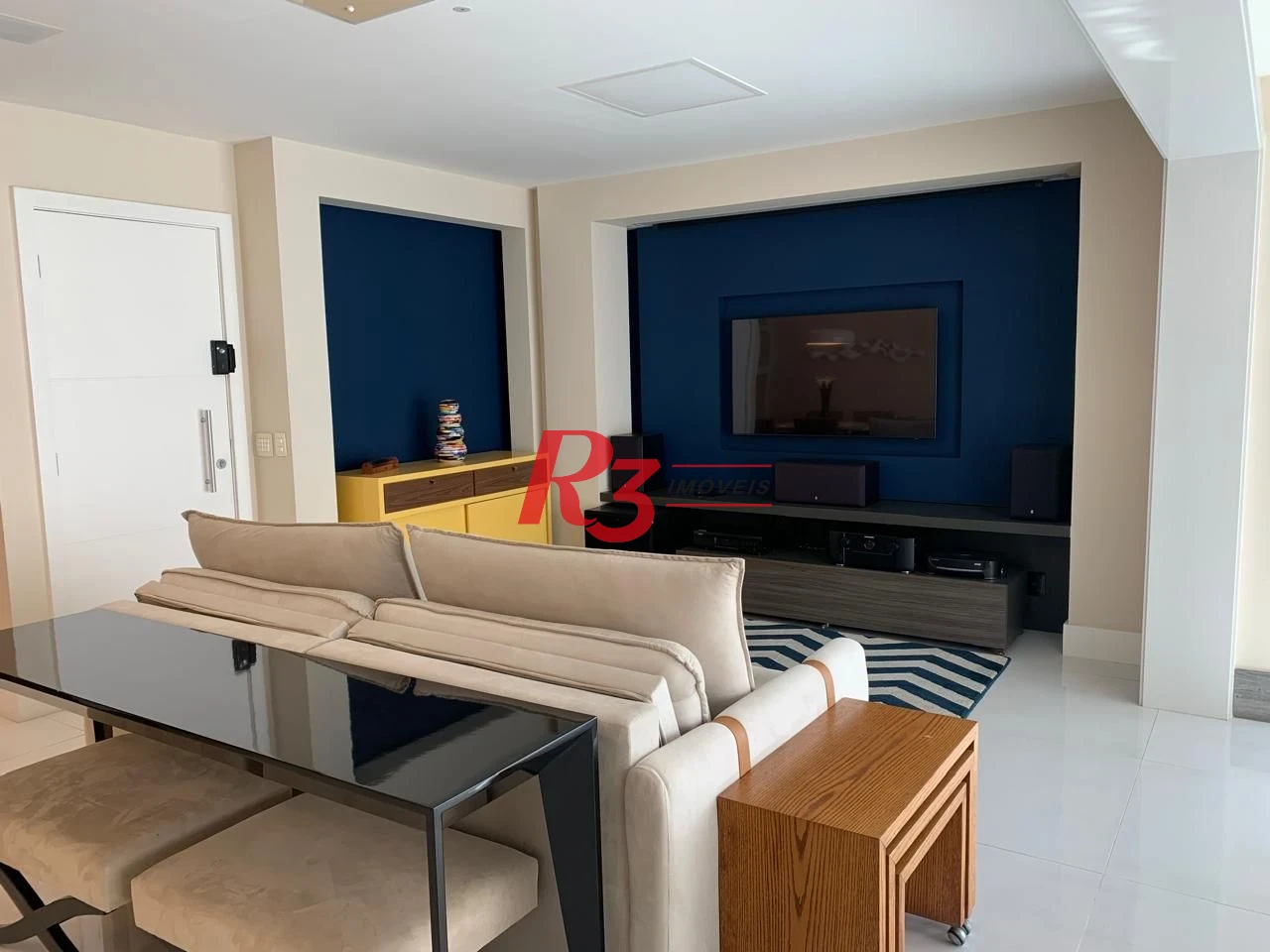 Apartamento com 3 dormitórios para alugar, 180 m² por R$ 22.900,00/mês - Gonzaga - Santos/SP