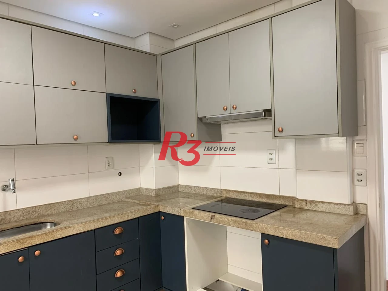 Apartamento com 3 dormitórios para alugar, 89 m² por R$ 3.900,02/mês - Boqueirão - Santos/SP