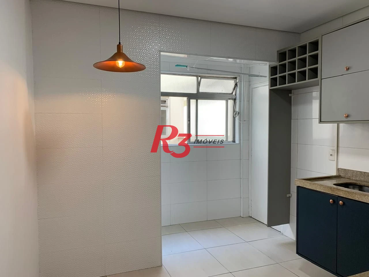 Apartamento com 3 dormitórios para alugar, 89 m² por R$ 3.900,02/mês - Boqueirão - Santos/SP