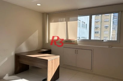 Sala para alugar, 38 m² por R$ 3.716,24/mês - Gonzaga - Santos/SP