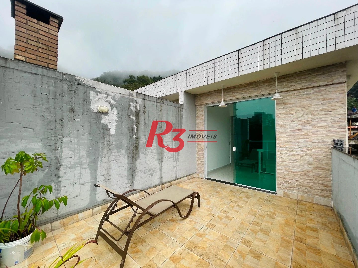 Casa com 3 dormitórios para alugar, 140 m² por R$ 4.600,00/mês - Marapé - Santos/SP
