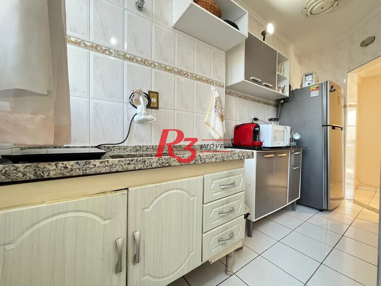 Apartamento com 1 dormitório à venda, 44 m² por R$ 315.000,00 - José Menino - Santos/SP