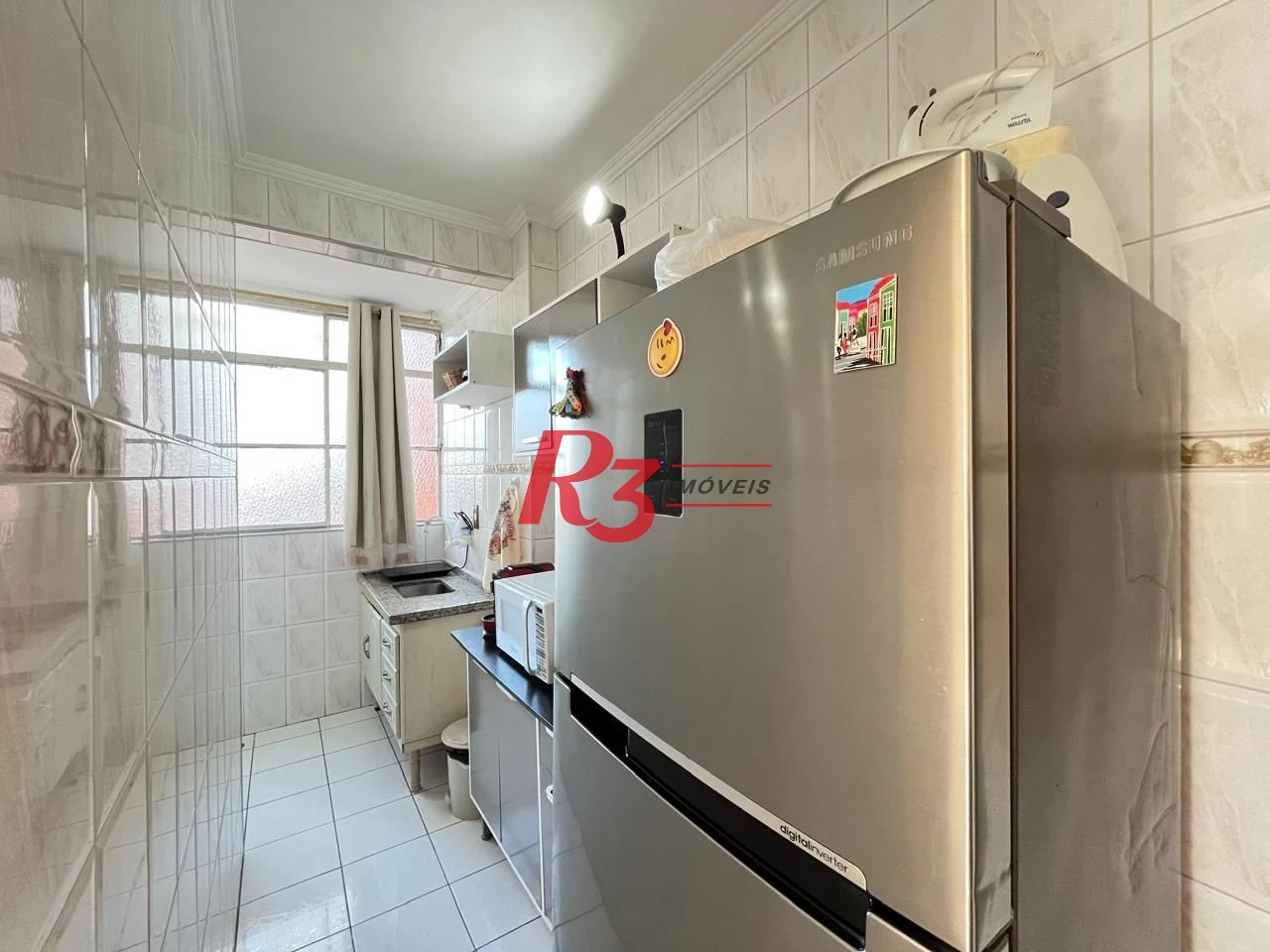 Apartamento com 1 dormitório à venda, 44 m² por R$ 315.000,00 - José Menino - Santos/SP