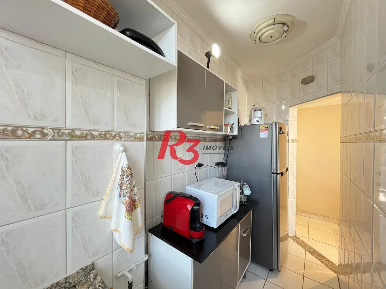 Apartamento com 1 dormitório à venda, 44 m² por R$ 315.000,00 - José Menino - Santos/SP