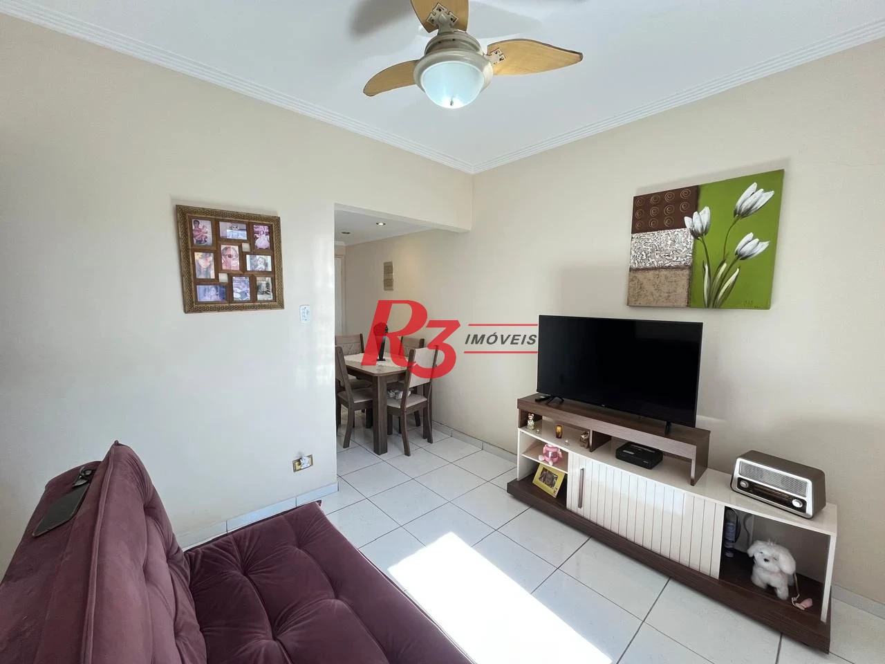 Apartamento com 1 dormitório à venda, 44 m² por R$ 315.000,00 - José Menino - Santos/SP