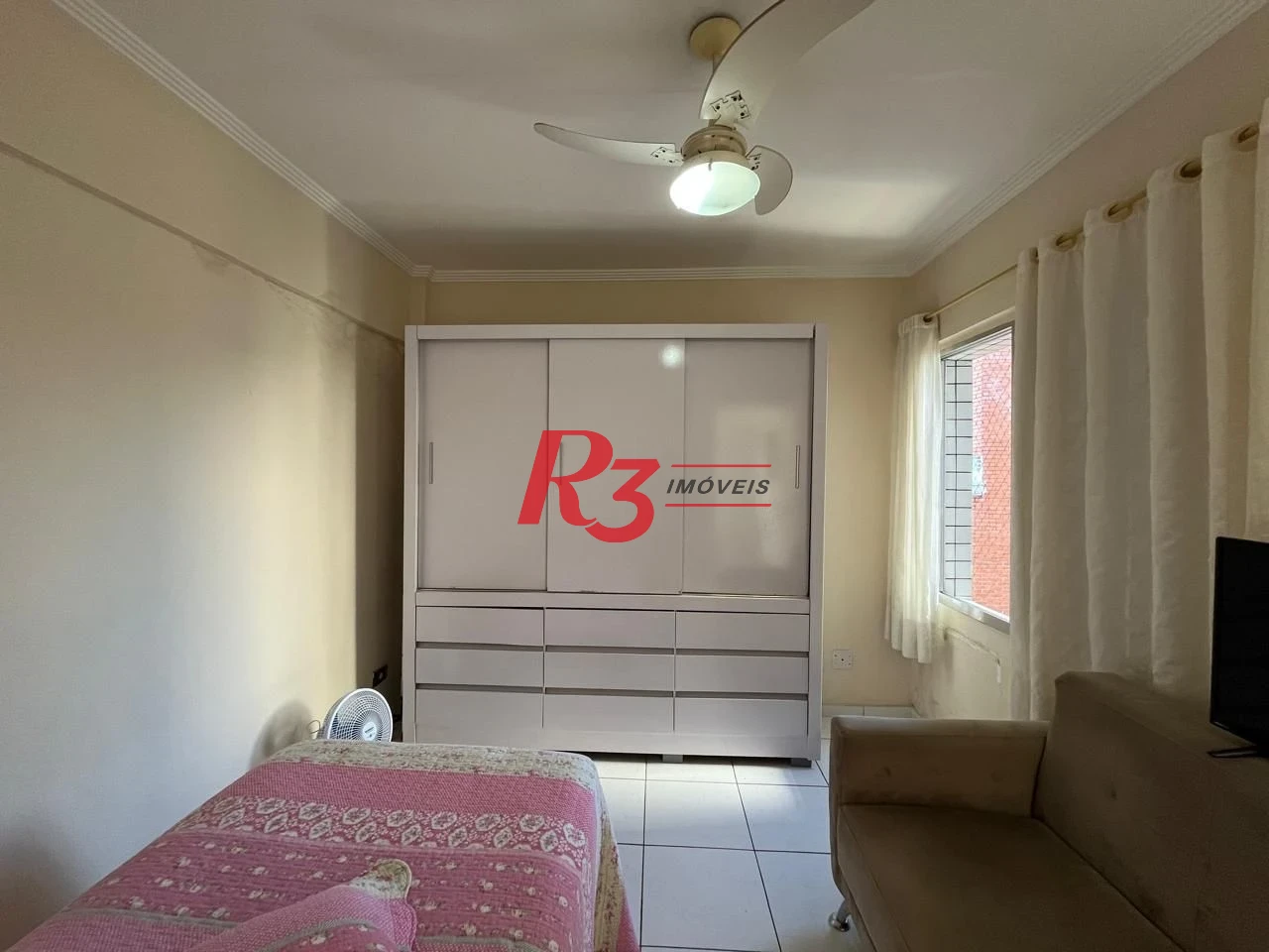 Apartamento com 1 dormitório à venda, 44 m² por R$ 315.000,00 - José Menino - Santos/SP