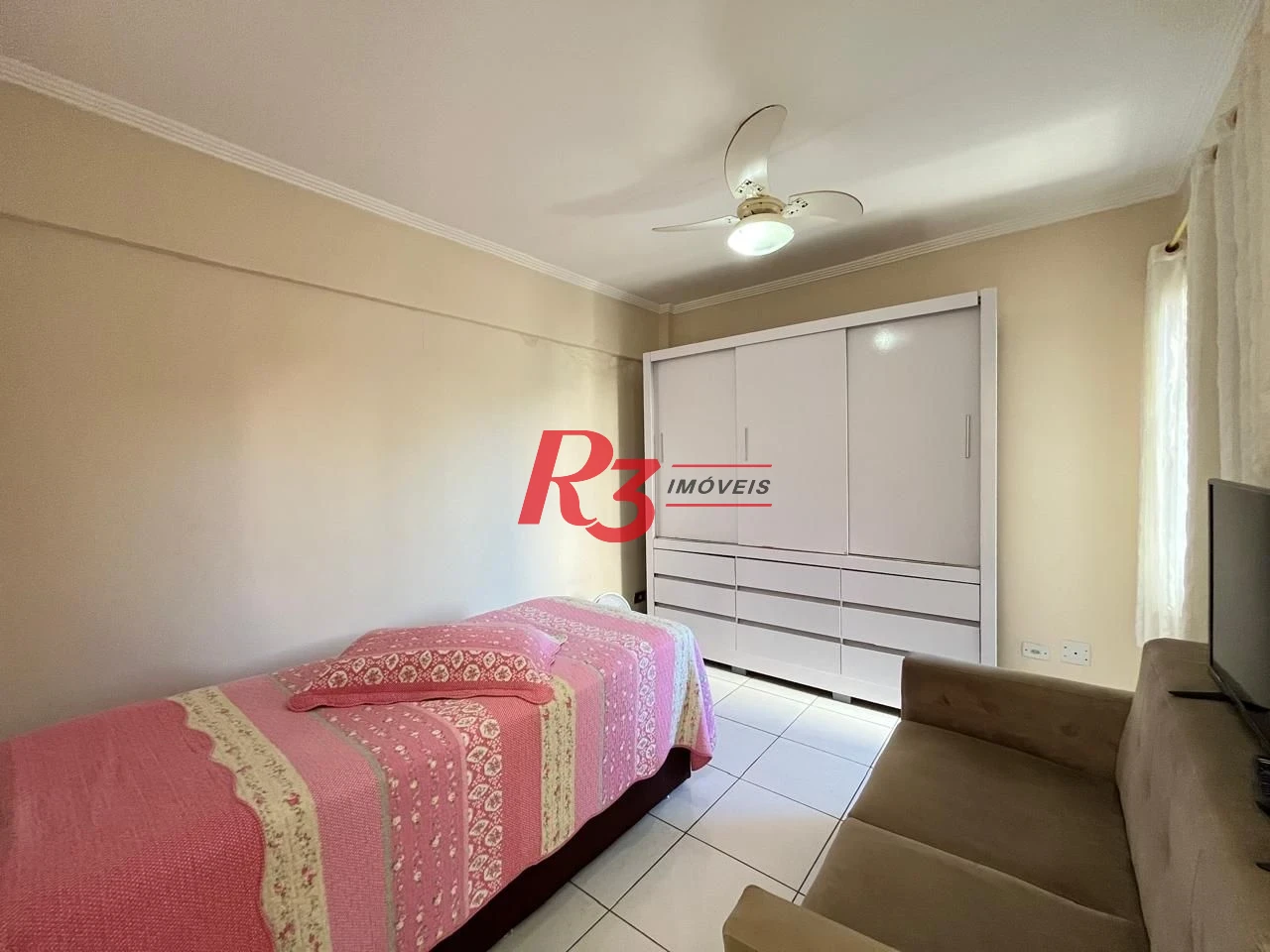 Apartamento com 1 dormitório à venda, 44 m² por R$ 315.000,00 - José Menino - Santos/SP