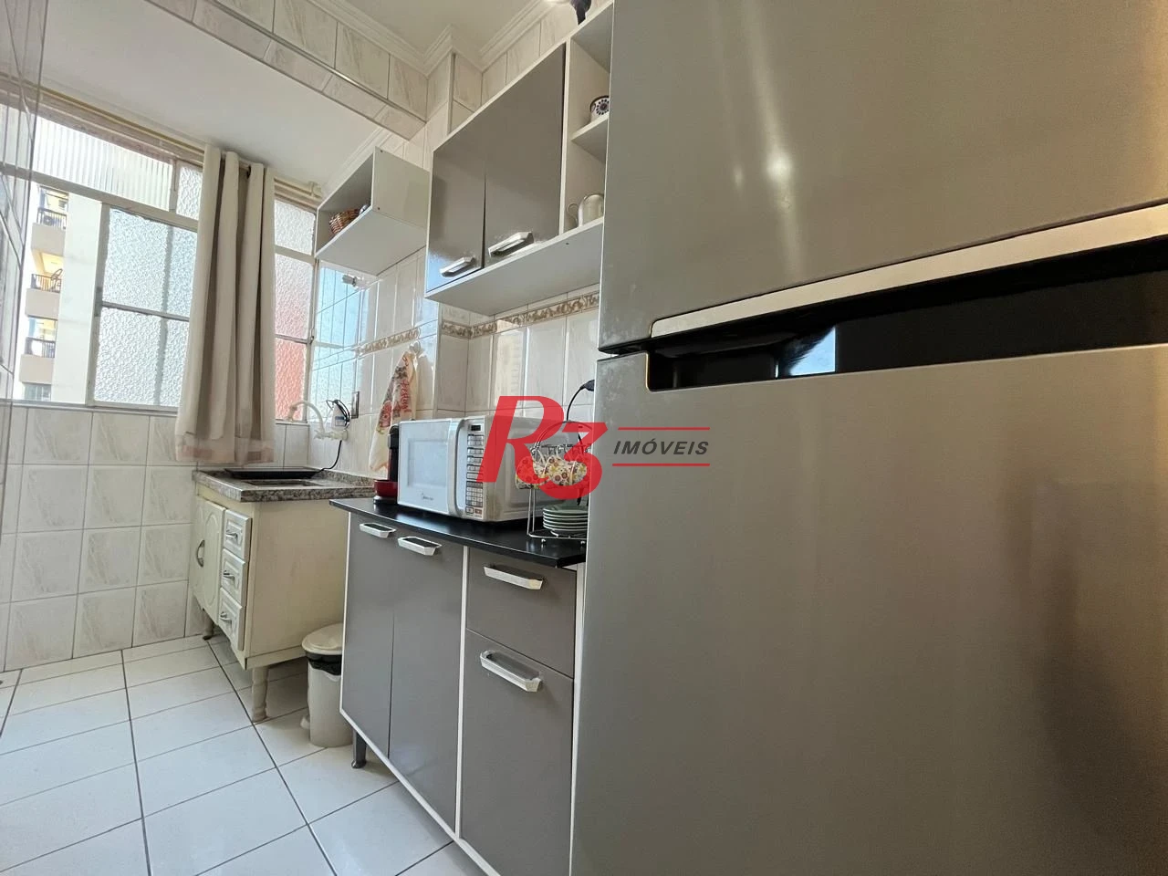 Apartamento com 1 dormitório à venda, 44 m² por R$ 315.000,00 - José Menino - Santos/SP