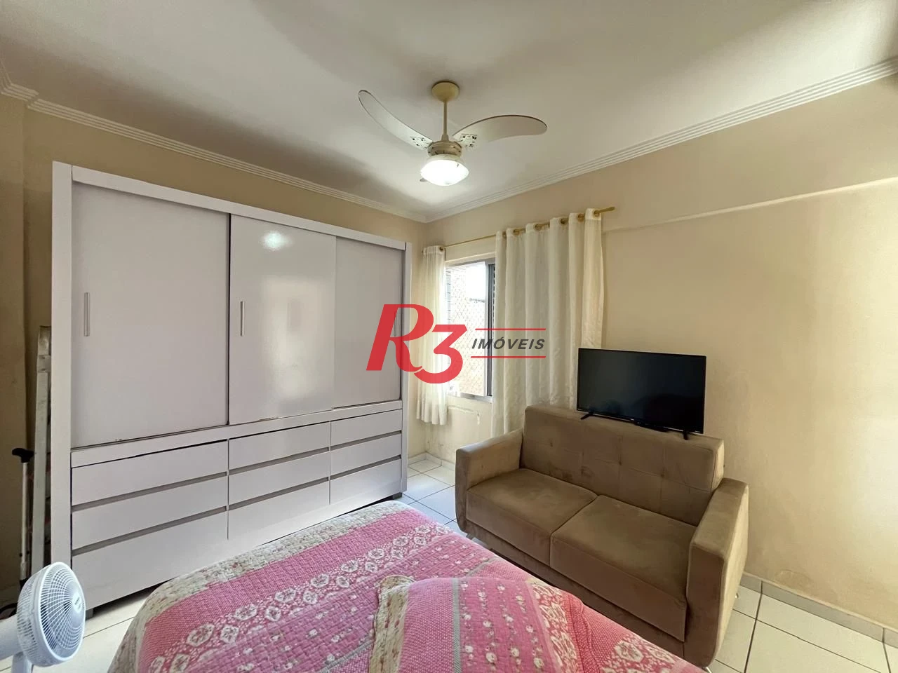 Apartamento com 1 dormitório à venda, 44 m² por R$ 315.000,00 - José Menino - Santos/SP