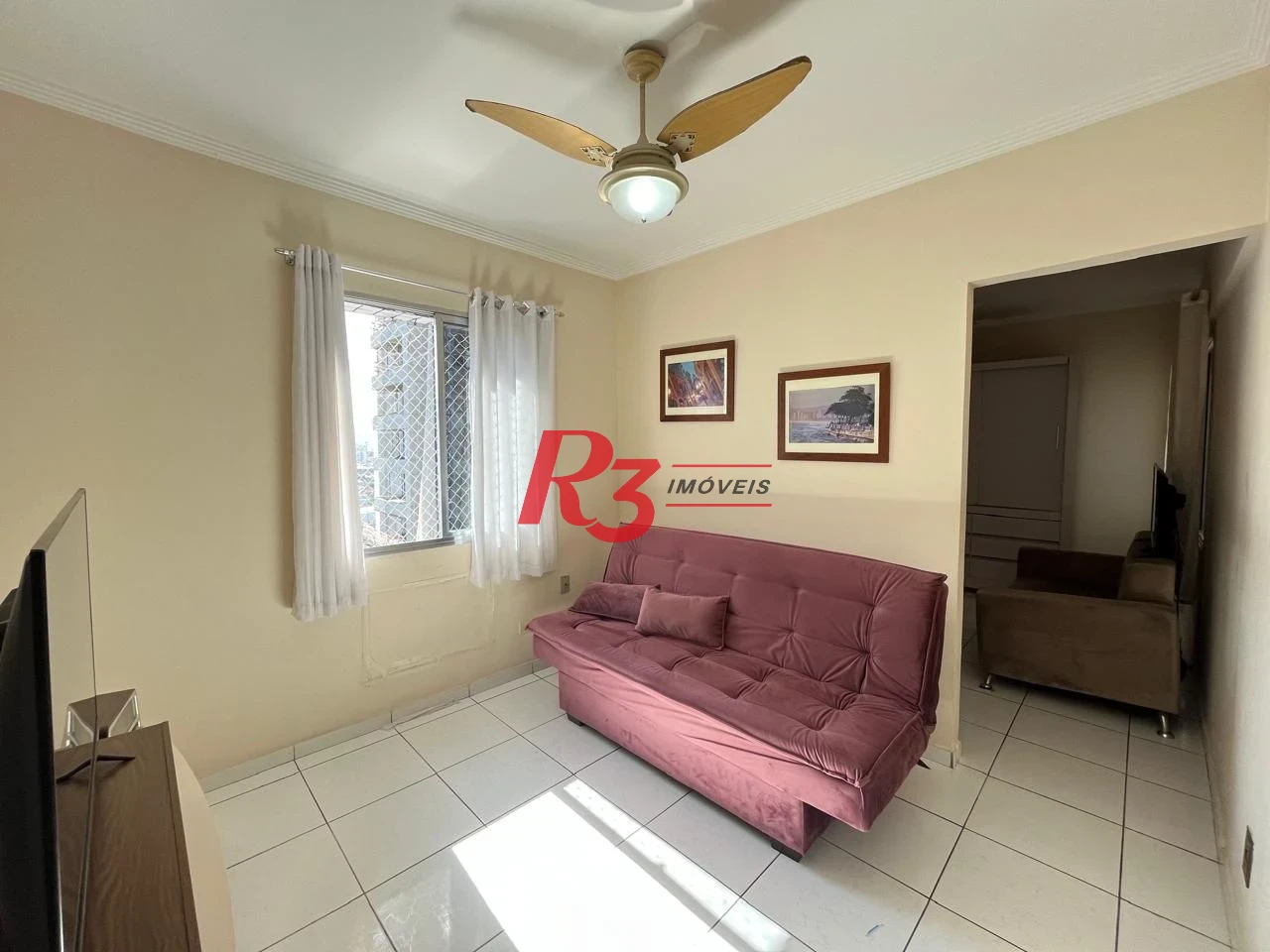 Apartamento com 1 dormitório à venda, 44 m² por R$ 315.000,00 - José Menino - Santos/SP