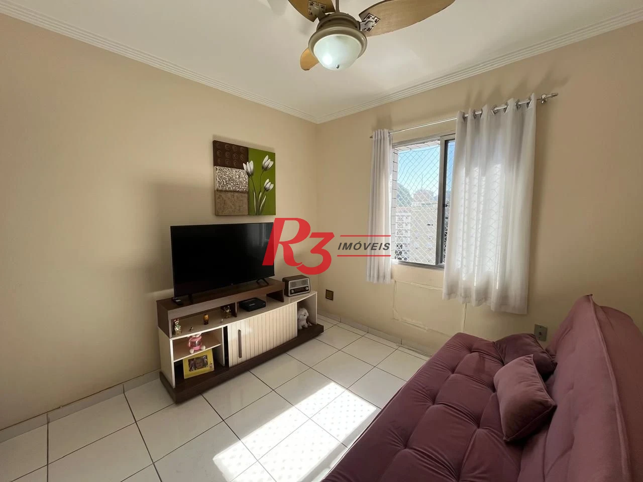 Apartamento com 1 dormitório à venda, 44 m² por R$ 315.000,00 - José Menino - Santos/SP