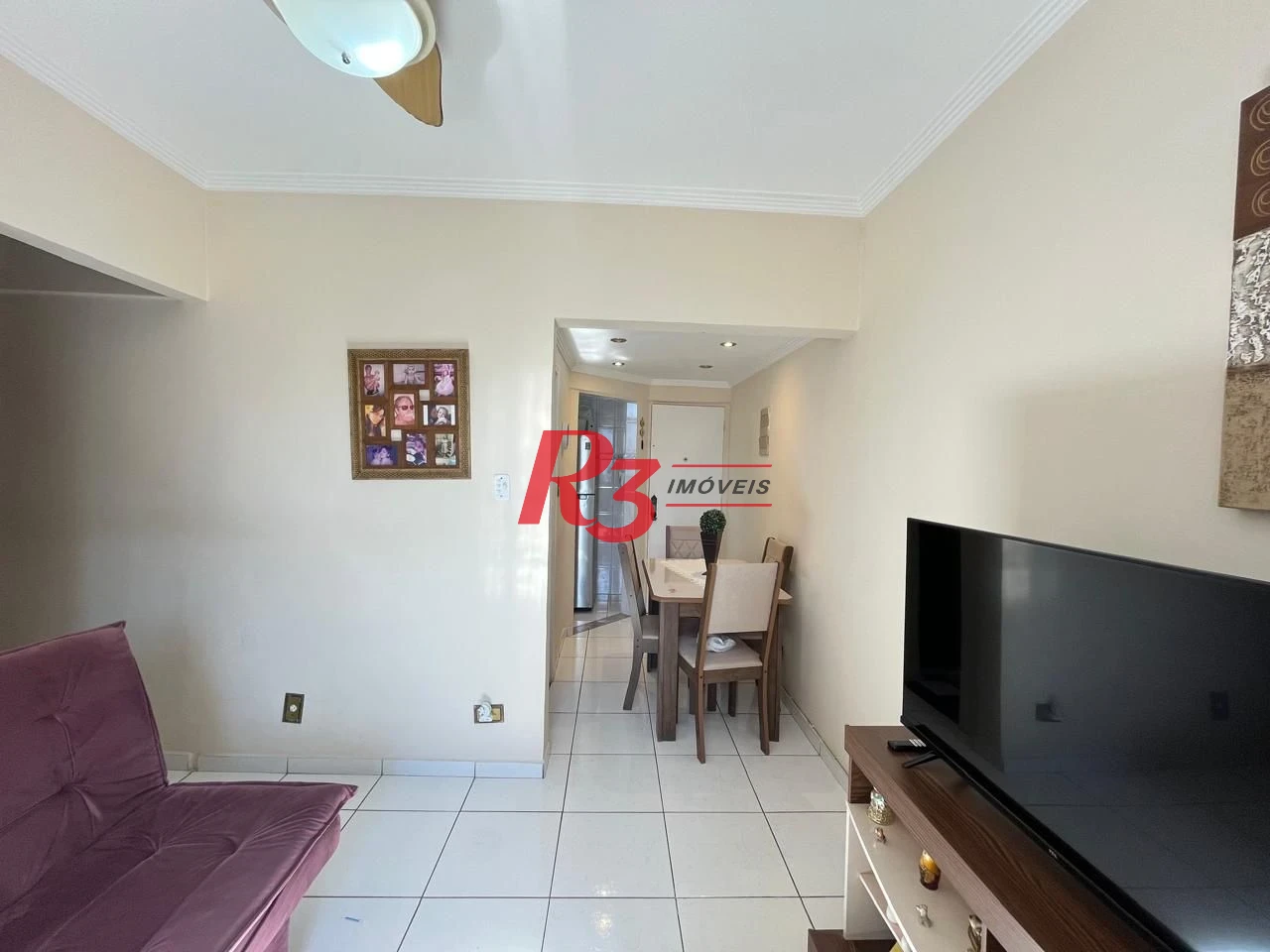 Apartamento com 1 dormitório à venda, 44 m² por R$ 315.000,00 - José Menino - Santos/SP