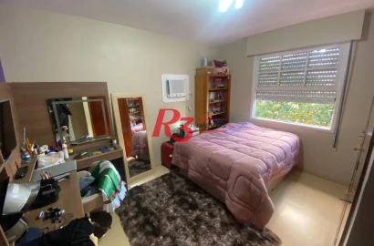 Apartamento com 3 dormitórios à venda, 109 m² por R$ 520.000,00 - Gonzaga - Santos/SP