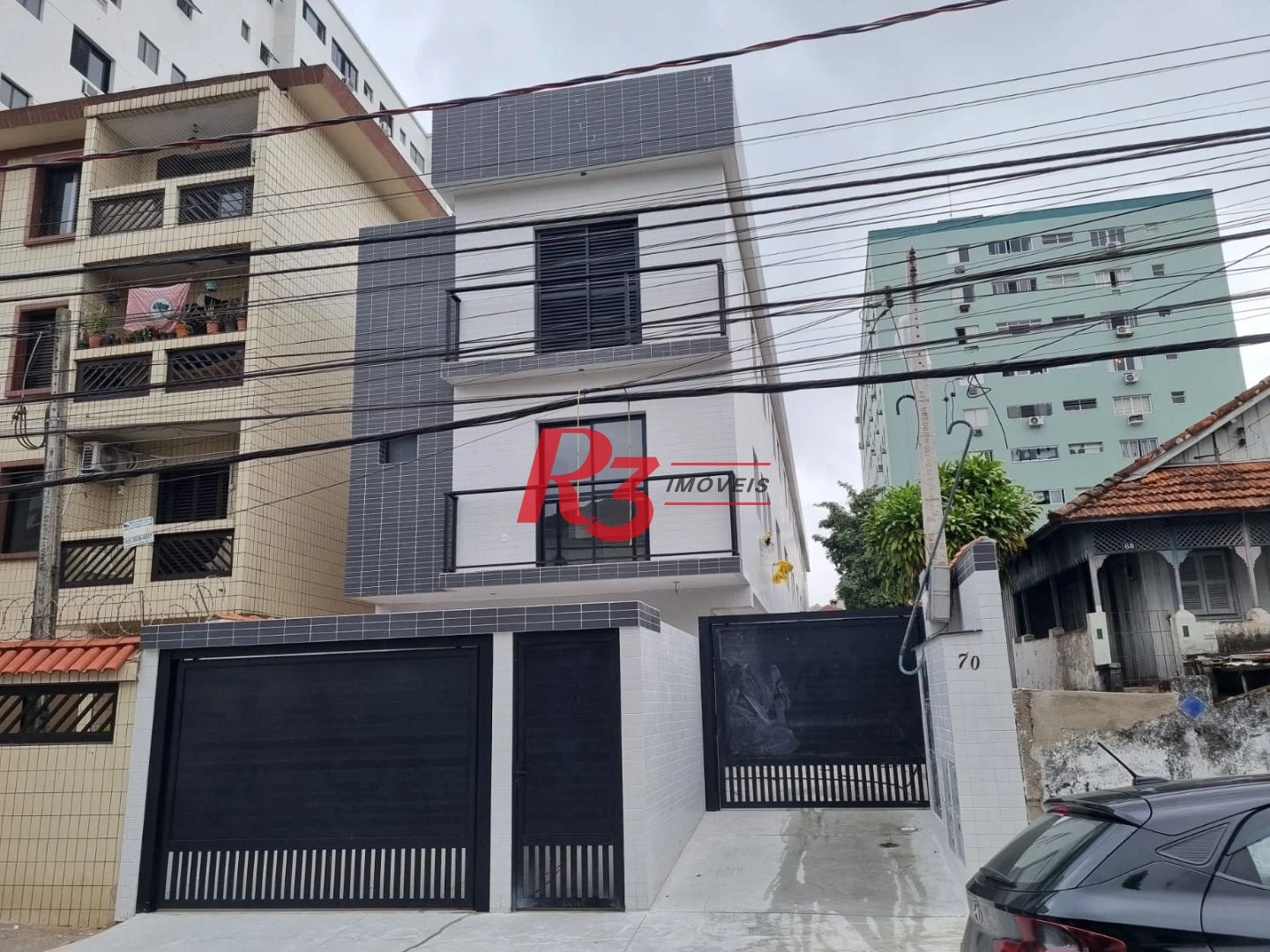 Village com 2 dormitórios à venda, 90 m² por R$ 655.000,00 - Campo Grande - Santos/SP