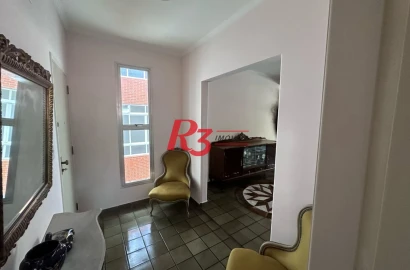 Apartamento com 4 dormitórios à venda, 185 m² por R$ 1.200.000,00 - Marapé - Santos/SP