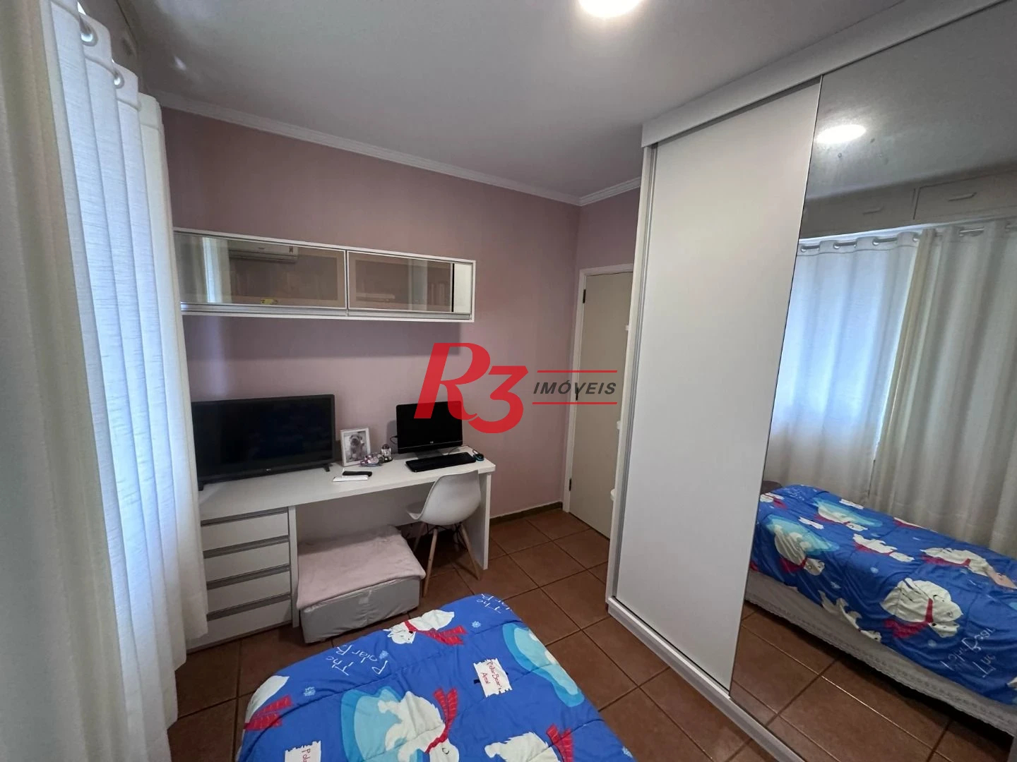 Apartamento com 4 dormitórios à venda, 185 m² por R$ 1.200.000,00 - Marapé - Santos/SP