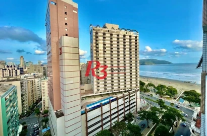 Apartamento com 3 dormitórios à venda, 160 m² por R$ 1.250.000,00 - Gonzaga - Santos/SP