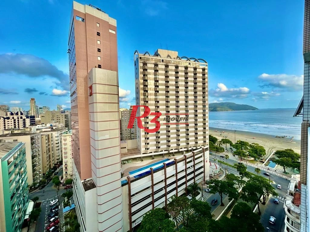 Apartamento com 3 dormitórios à venda, 160 m² por R$ 1.250.000,00 - Gonzaga - Santos/SP